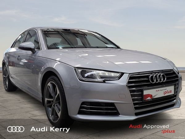 Audi A4 Saloon, Petrol, 2018, Silver