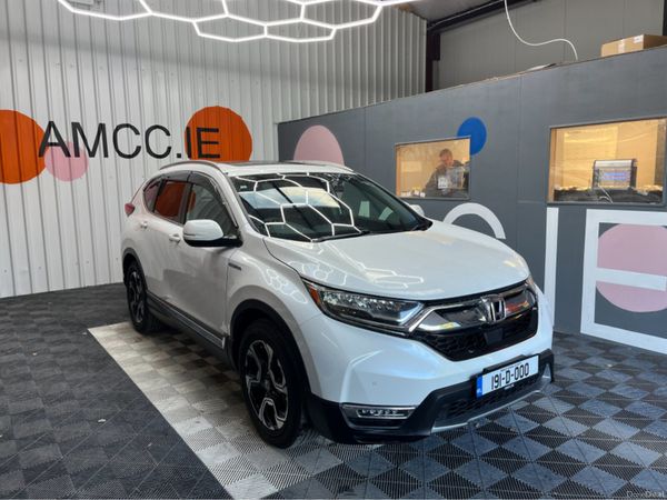 Honda CR-V SUV, Petrol Hybrid, 2019, White