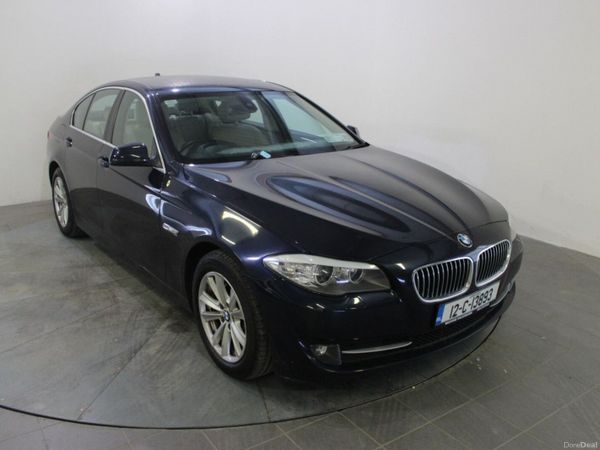 BMW 5-Series Saloon, Diesel, 2012, Blue