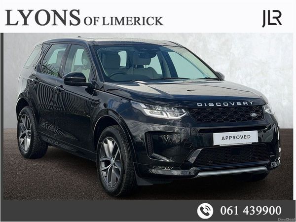 Land Rover Discovery Sport SUV, Petrol Plug-in Hybrid, 2025, Black