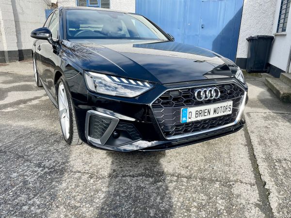 Audi A4 Saloon, Diesel Hybrid, 2024, Black