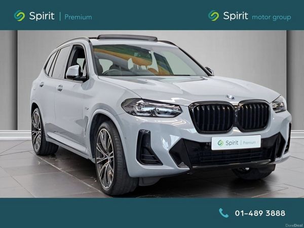BMW X3 SUV, Petrol Plug-in Hybrid, 2021, Grey