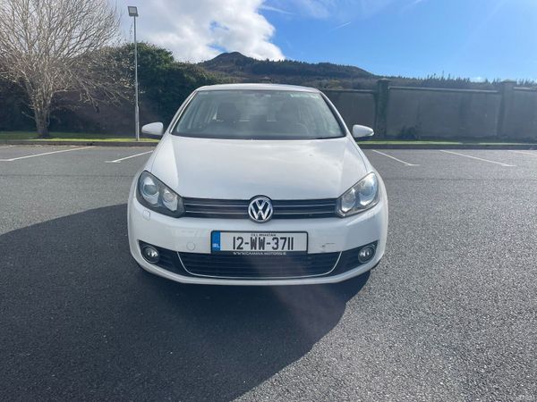 Volkswagen Golf Hatchback, Petrol, 2012, White