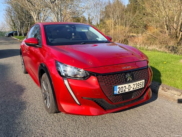 Peugeot 208 Hatchback, Electric, 2020, Red