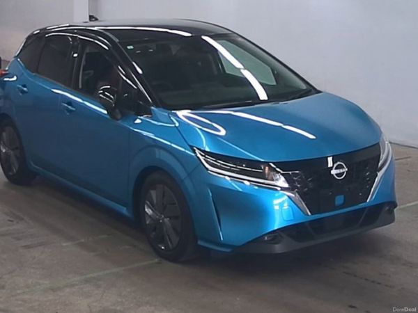 Nissan Note Hatchback, Petrol Hybrid, 2021, Blue