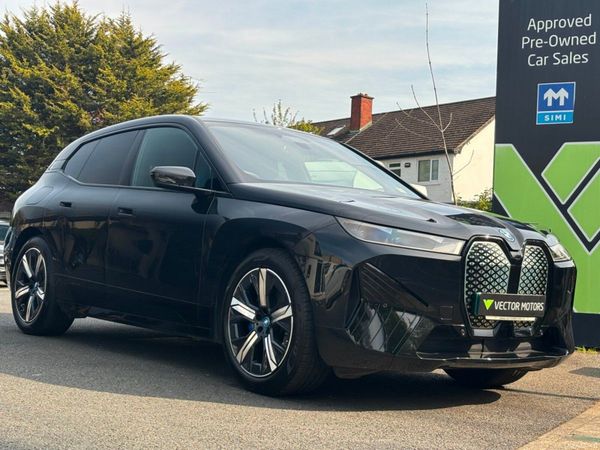 BMW iX SUV, Electric, 2022, Black