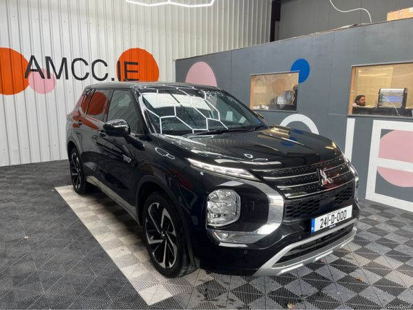 Mitsubishi Outlander SUV, Petrol Plug-in Hybrid, 2024, Black