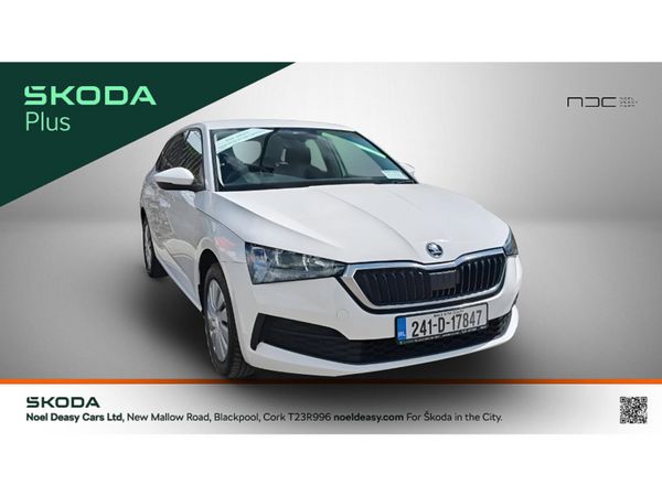 Skoda Scala Hatchback, Petrol, 2024, White