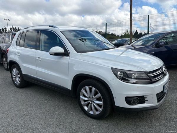 Volkswagen Tiguan SUV, Diesel, 2015, White