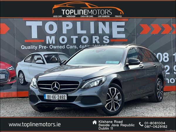 Mercedes-Benz C-Class Estate, Petrol Plug-in Hybrid, 2018, Grey