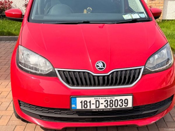 Skoda Citigo Hatchback, Petrol, 2018, Red