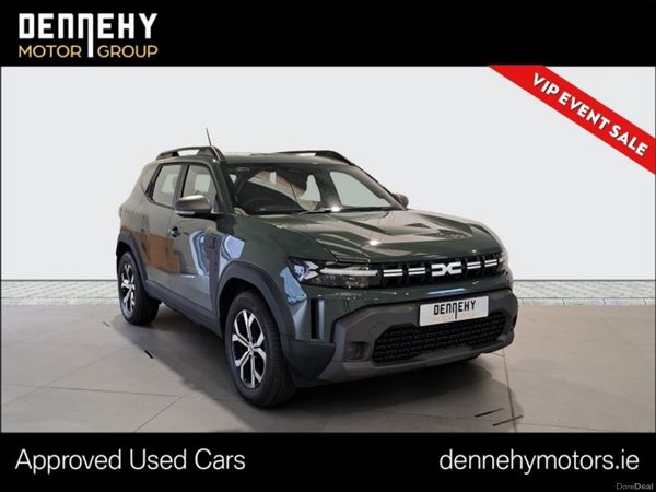 Dacia Duster SUV, Petrol Hybrid, 2026, Green