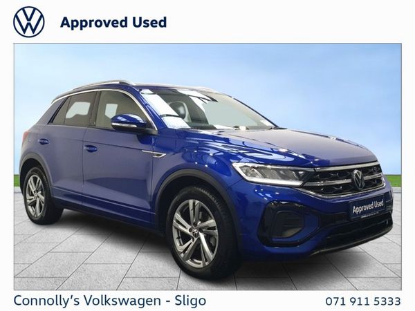 Volkswagen T-Roc SUV, Petrol, 2022, Blue