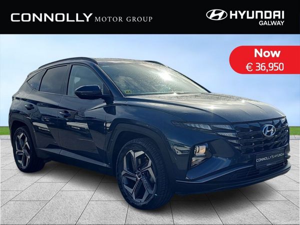 Hyundai Tucson SUV, Petrol Plug-in Hybrid, 2024, Blue