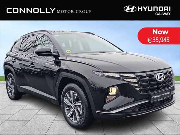 Hyundai Tucson SUV, Petrol Hybrid, 2024, Black