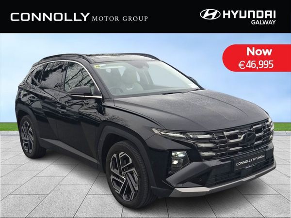 Hyundai Tucson SUV, Petrol Plug-in Hybrid, 2025, Black