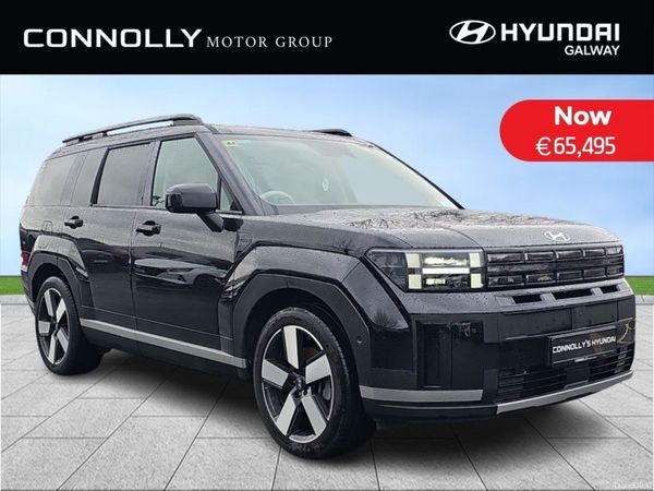 Hyundai Santa Fe SUV, Petrol Plug-in Hybrid, 2025, Black