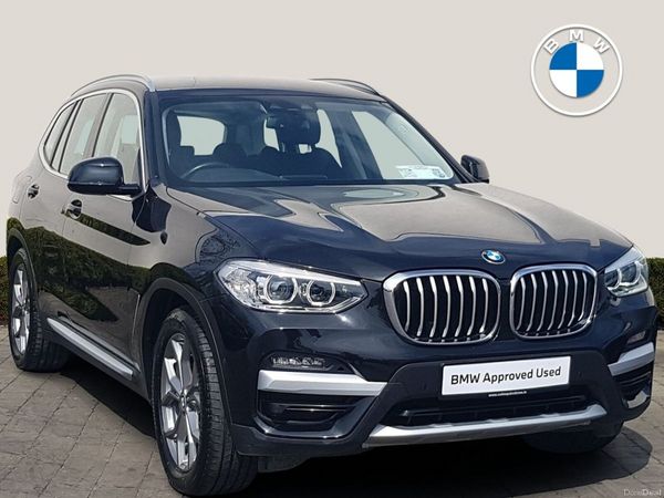 BMW X3 SUV, Petrol Plug-in Hybrid, 2021, Black