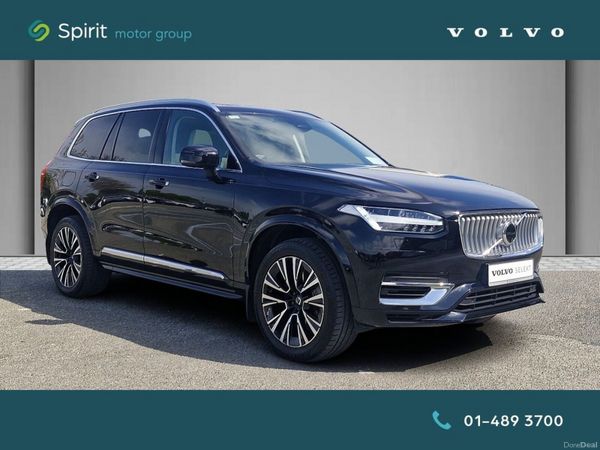 Volvo XC90 SUV, Petrol Plug-in Hybrid, 2022, Black