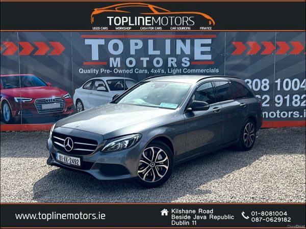 Mercedes-Benz C-Class Estate, Petrol Plug-in Hybrid, 2018, Grey