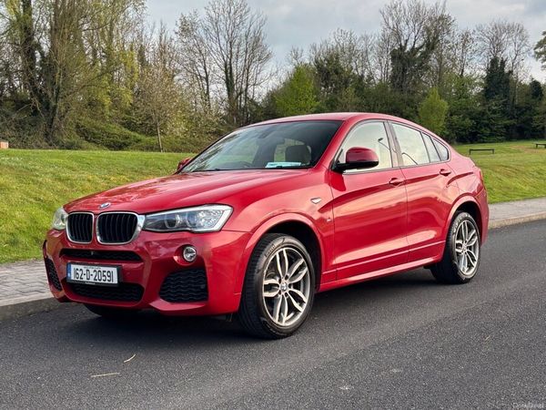 BMW X4 SUV, Diesel, 2016, Red