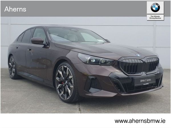 BMW 5-Series Saloon, Petrol Plug-in Hybrid, 2026, Brown