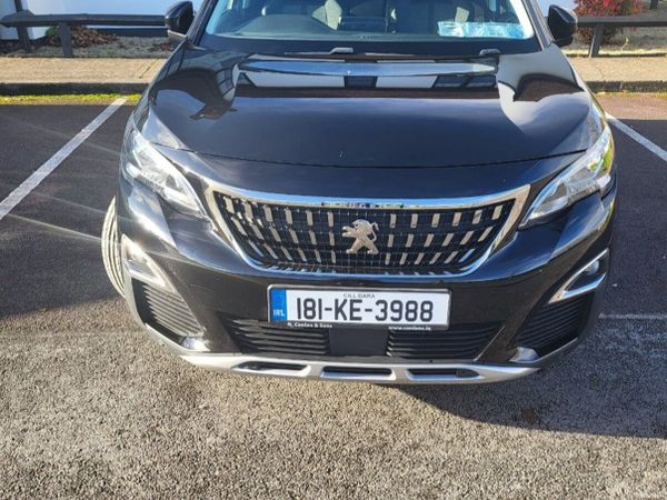 Peugeot 3008 MPV, Petrol, 2018, Black