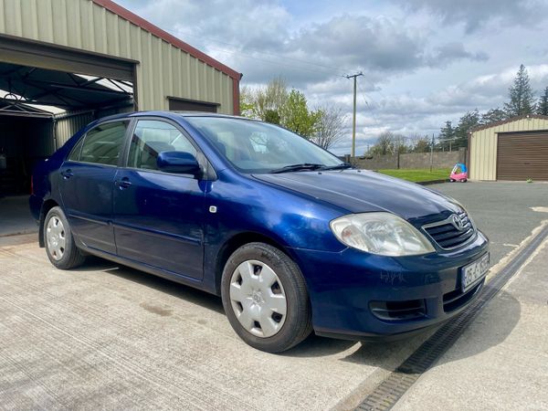 Toyota Corolla Saloon, Petrol, 2005, Blue