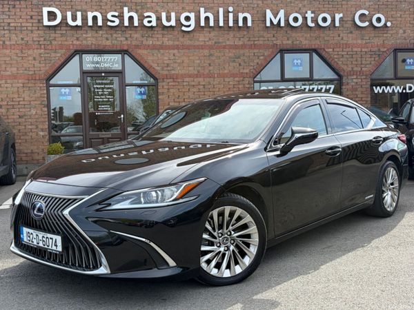 Lexus ES Saloon, Petrol Hybrid, 2019, Black