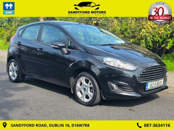 Ford Fiesta Hatchback, Petrol, 2015, Black
