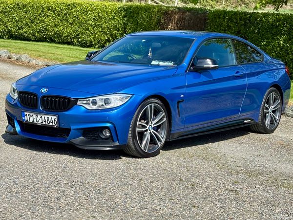 BMW 4-Series Coupe, Diesel, 2017, Blue