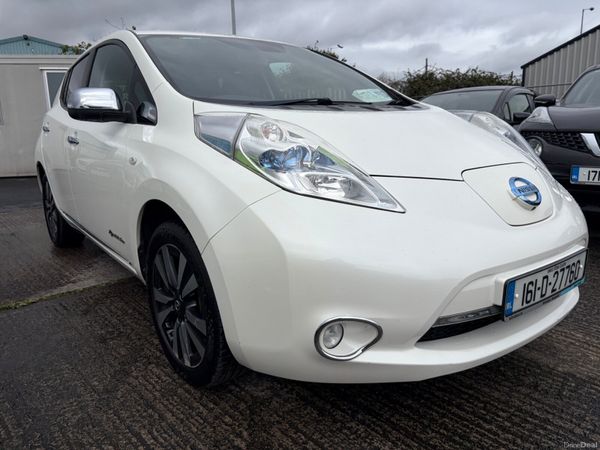 Nissan Leaf Hatchback, Electric, 2016, White