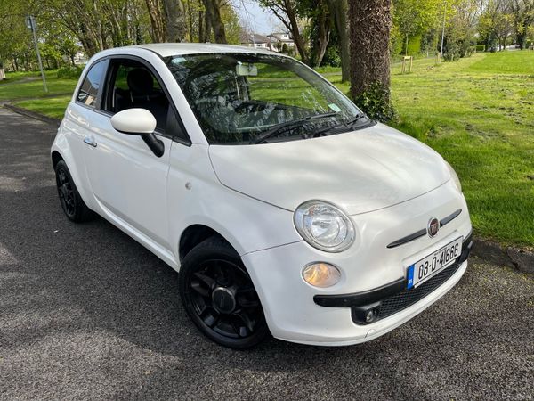 Fiat 500 Hatchback, Petrol, 2008, White