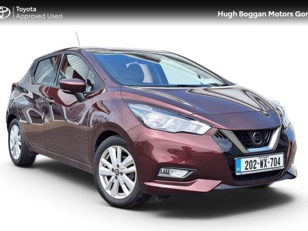 Nissan Micra Hatchback, Petrol, 2020, Red