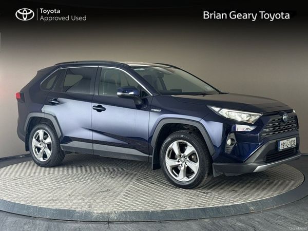 Toyota RAV4 SUV, Petrol Hybrid, 2019, Blue
