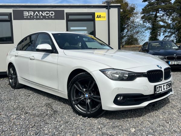 BMW 3-Series Saloon, Petrol Plug-in Hybrid, 2017, White
