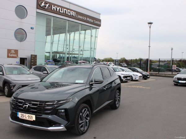 Hyundai Tucson SUV, Petrol Plug-in Hybrid, 2025, Green