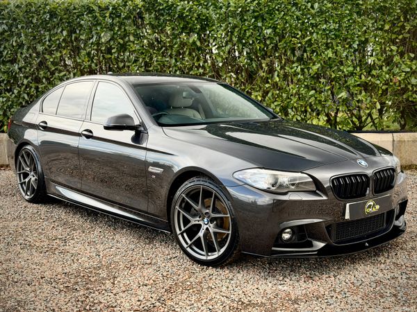 BMW 5-Series Saloon, Diesel, 2014, Grey