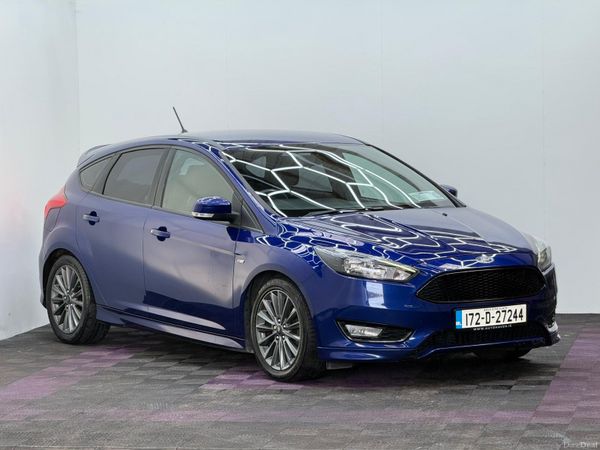 Ford Focus Hatchback, Diesel, 2017, Blue