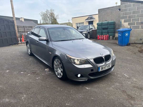 BMW 5-Series Saloon, Diesel, 2008, Grey