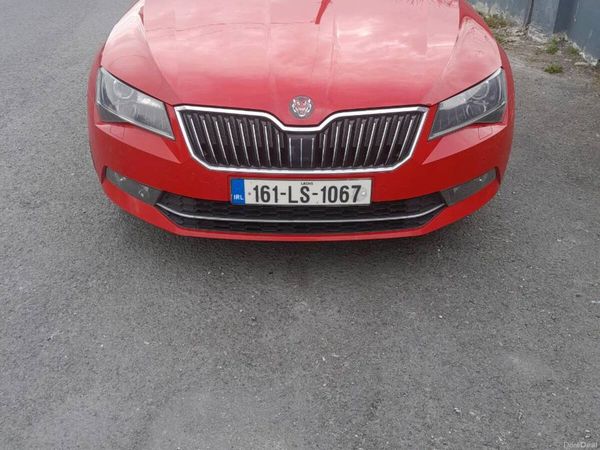 Skoda Superb Estate, Diesel, 2016, Red