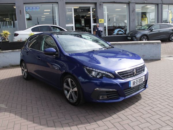 Peugeot 308 Hatchback, Diesel, 2018, Blue