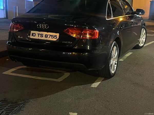 Audi A4 Saloon, Diesel, 2010, Black