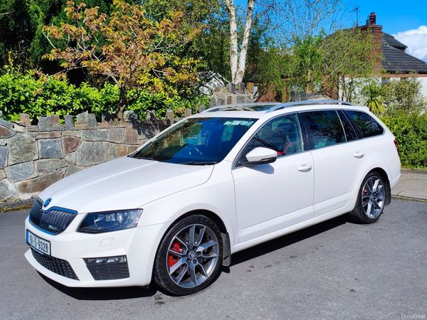 Skoda Octavia Estate, Diesel, 2016, White