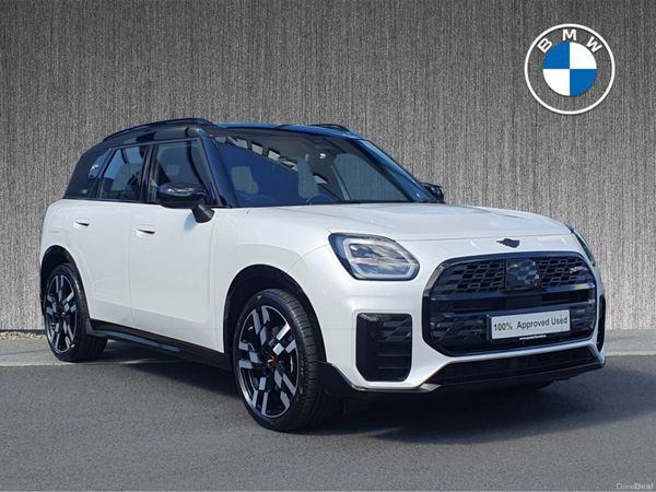 Mini Countryman SUV, Petrol Hybrid, 2024, White