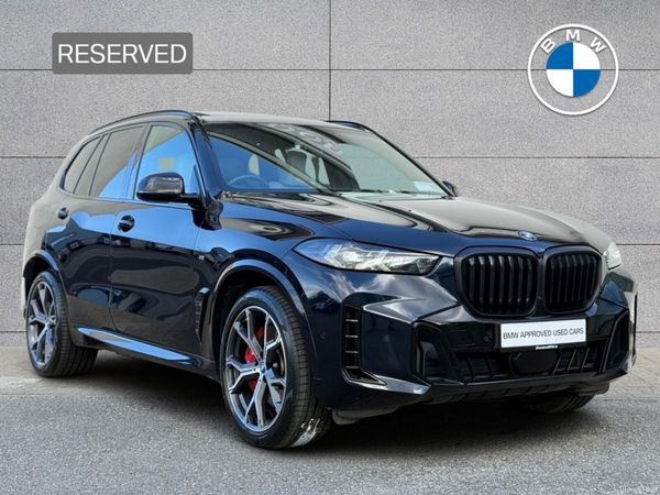 BMW X5 SUV, Petrol Plug-in Hybrid, 2024, Black