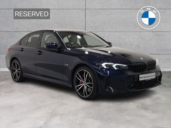 BMW 3-Series Saloon, Petrol Plug-in Hybrid, 2024, Blue