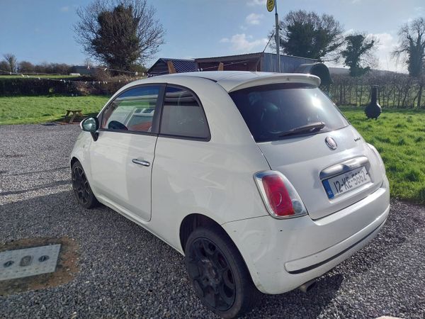 Fiat 500 Hatchback, Petrol, 2012, White