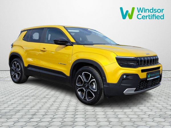 Jeep Avenger SUV, Electric, 2025, Yellow