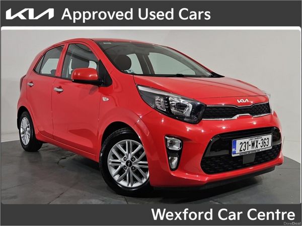 Kia Picanto Hatchback, Petrol, 2023, Red